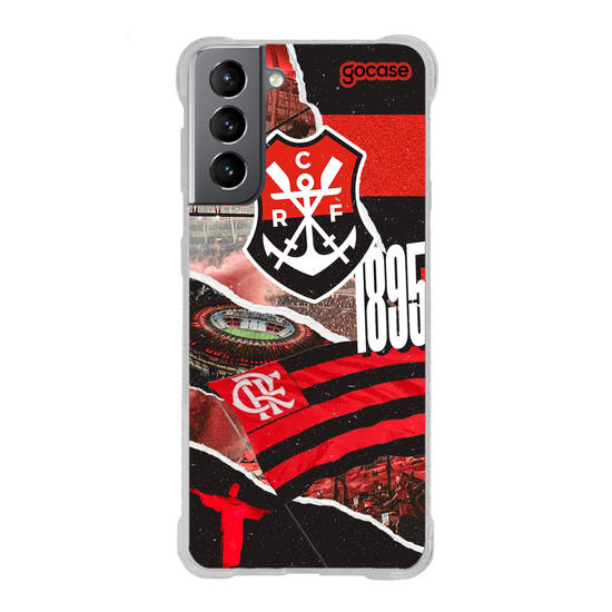 Capinha para celular Flamengo - Colagem 2