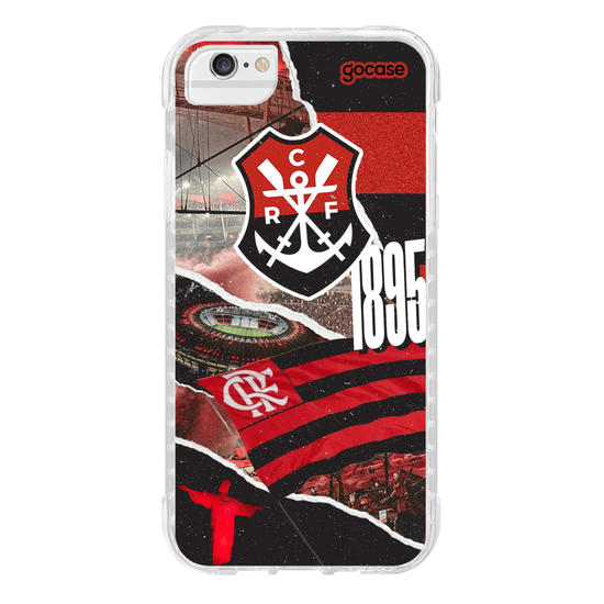Capinha para celular Flamengo - Colagem 2