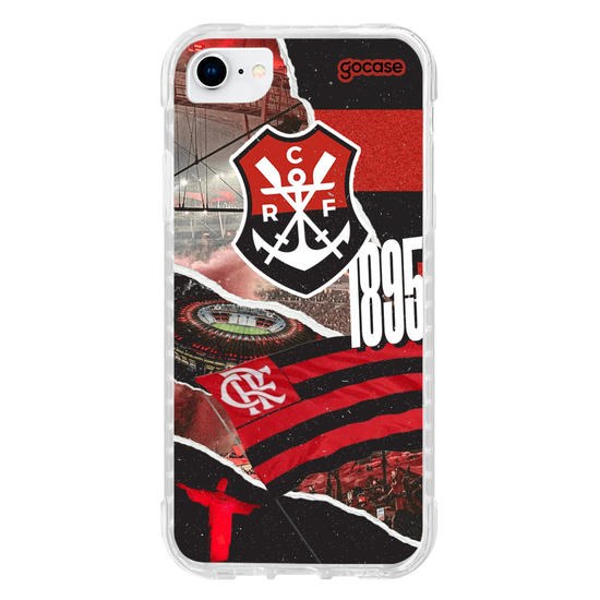 Capinha para celular Flamengo - Colagem 2