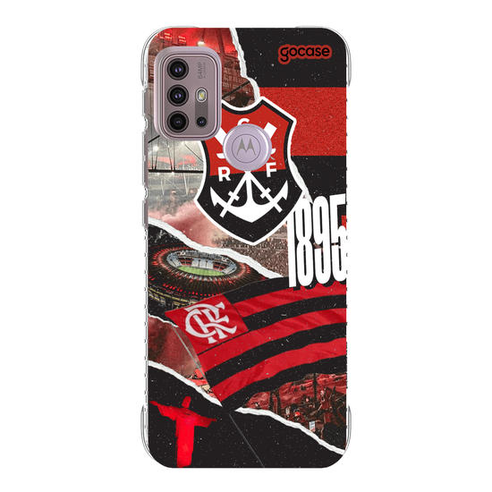 Capinha para celular Flamengo - Colagem 2