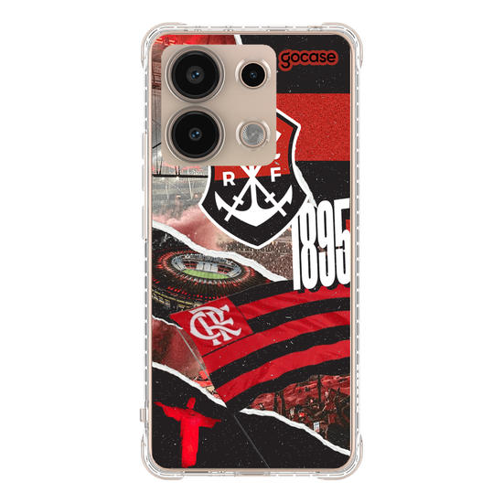 Capinha para celular Flamengo - Colagem 2