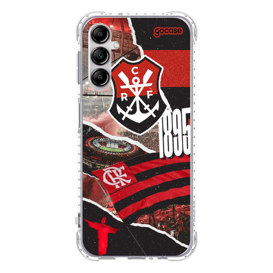 Capinha para celular Flamengo - Colagem 2