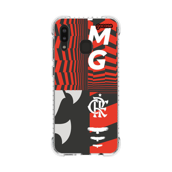 Capinha para celular Flamengo - Colagem CRF