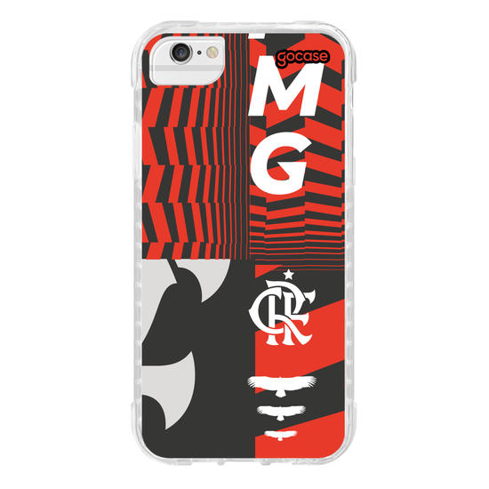 Capinha para celular Flamengo - Colagem CRF
