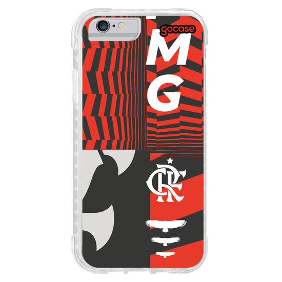 Capinha para celular Flamengo - Colagem CRF