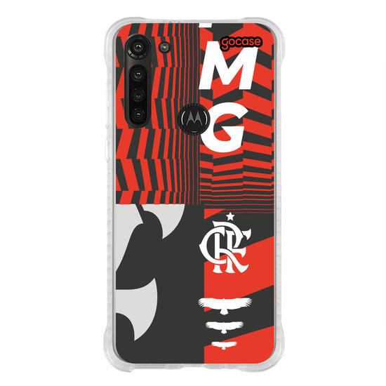 Capinha para celular Flamengo - Colagem CRF