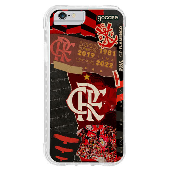Capinha para celular Flamengo - Colagem Capinha para celular Flamengo - Colagem