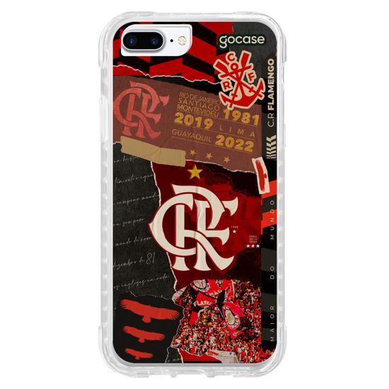 Capinha para celular Flamengo - Colagem Capinha para celular Flamengo - Colagem