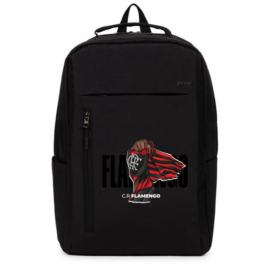 Mochila Executiva Slim -  Flamengo - Contra o Racismo