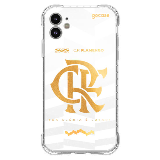 Capinha para celular  Flamengo - Escudo Dourado