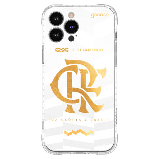 Capinha para celular  Flamengo - Escudo Dourado