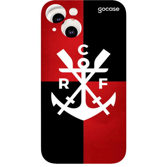 Capinha para celular Flamengo Escudo Retro