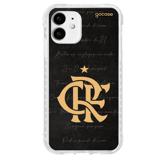 Capinha para celular Flamengo - Escudo Vintage