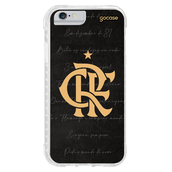 Capinha para celular Flamengo - Escudo Vintage