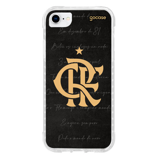 Capinha para celular Flamengo - Escudo Vintage