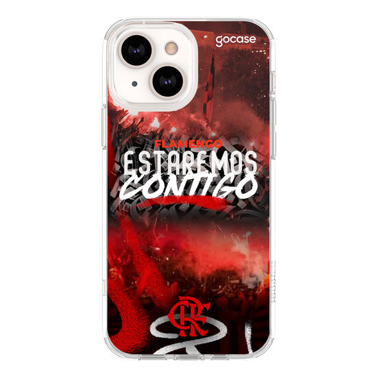 Capinha para celular Flamengo - Estaremos Contigo
