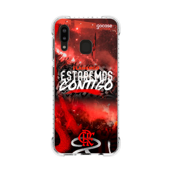 Capinha para celular  Flamengo - Estaremos Contigo