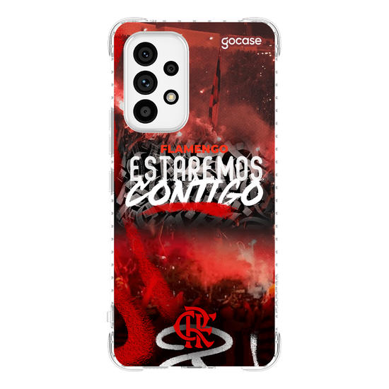Capinha para celular  Flamengo - Estaremos Contigo