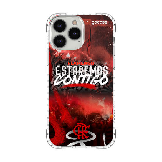 Capinha para celular  Flamengo - Estaremos Contigo