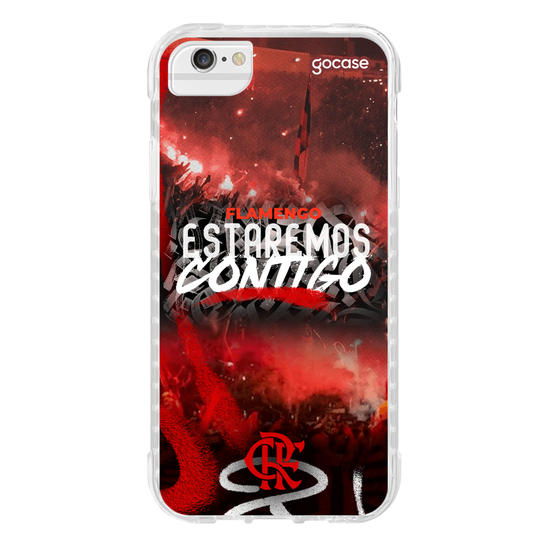 Capinha para celular  Flamengo - Estaremos Contigo