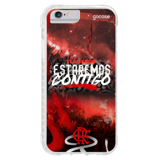 Capinha para celular  Flamengo - Estaremos Contigo