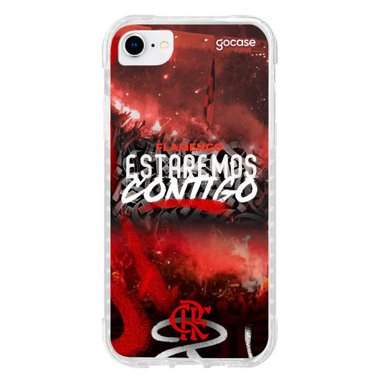 Capinha para celular  Flamengo - Estaremos Contigo