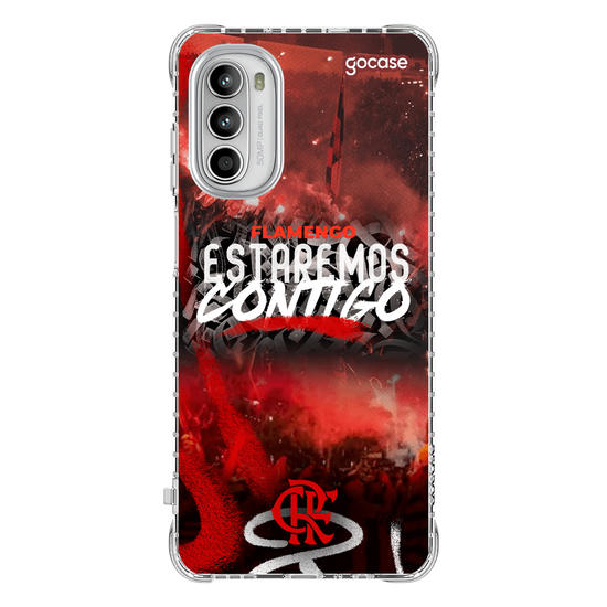 Capinha para celular  Flamengo - Estaremos Contigo