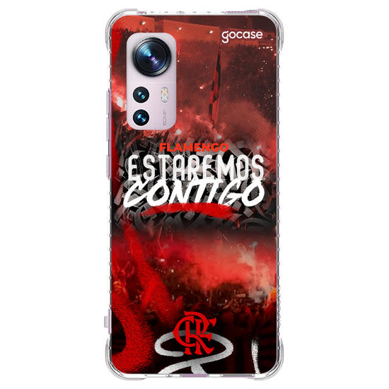 Capinha para celular  Flamengo - Estaremos Contigo