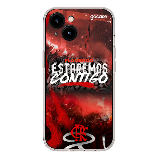 Capinha para celular  Flamengo - Estaremos Contigo