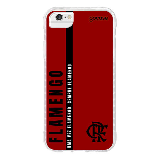 Capinha para celular  Flamengo - Fabric Texture RED