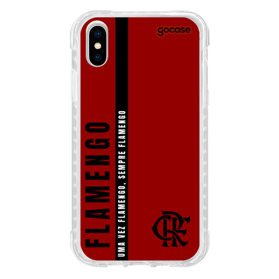 Capinha para celular  Flamengo - Fabric Texture RED