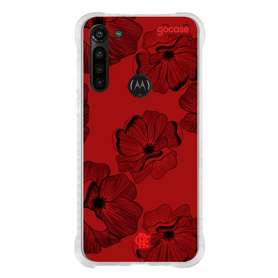 Capinha para celular Flamengo - Floral