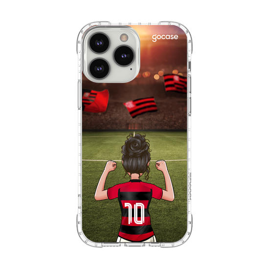 Capinha para celular Flamengo - Garota Rubro-Negra