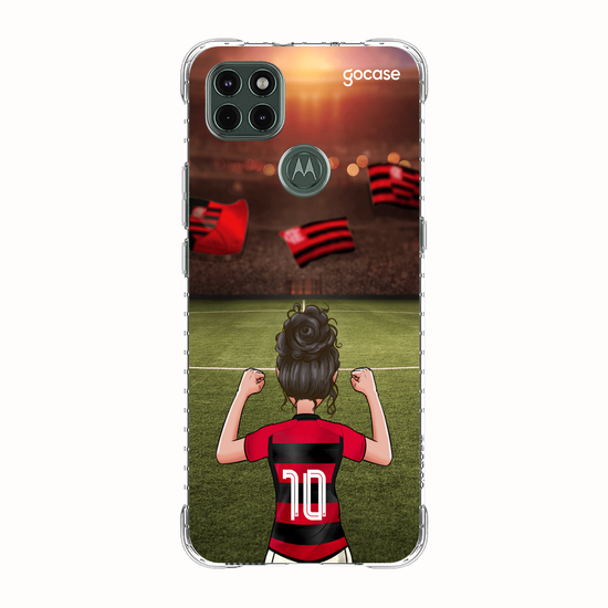 Capinha para celular Flamengo - Garota Rubro-Negra