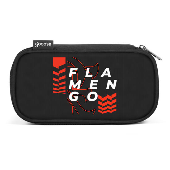 Estojo Box Fun - Flamengo - Lettering Pattern