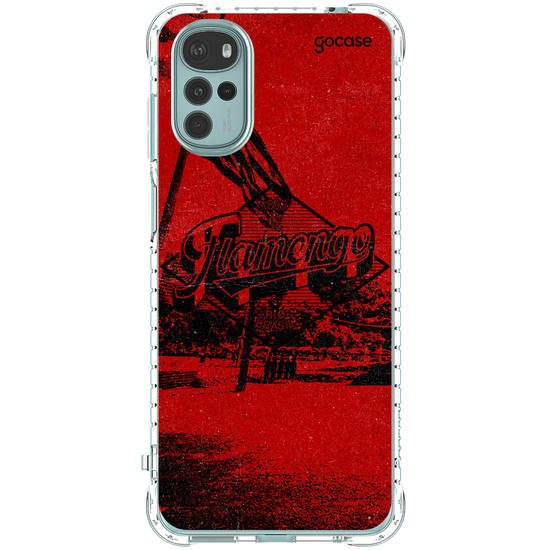 Capinha para celular  Flamengo - Lettering Tee Retro