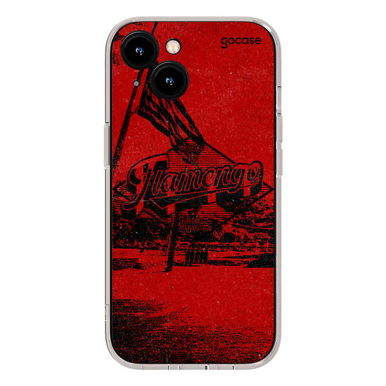 Capinha para celular  Flamengo - Lettering Tee Retro
