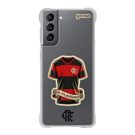 Capinha para celular  Flamengo - Stickers Oldschool - Manto