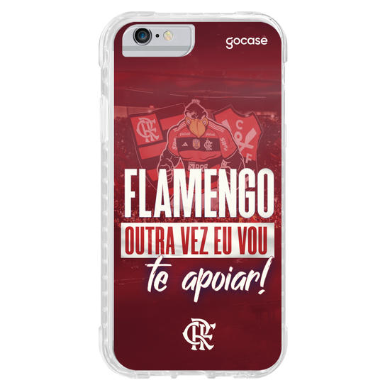 Capinha para celular  Flamengo - Outra Vez Vermelho