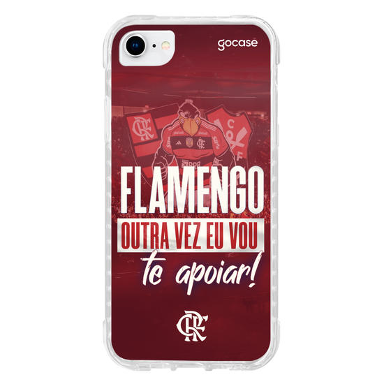 Capinha para celular  Flamengo - Outra Vez Vermelho