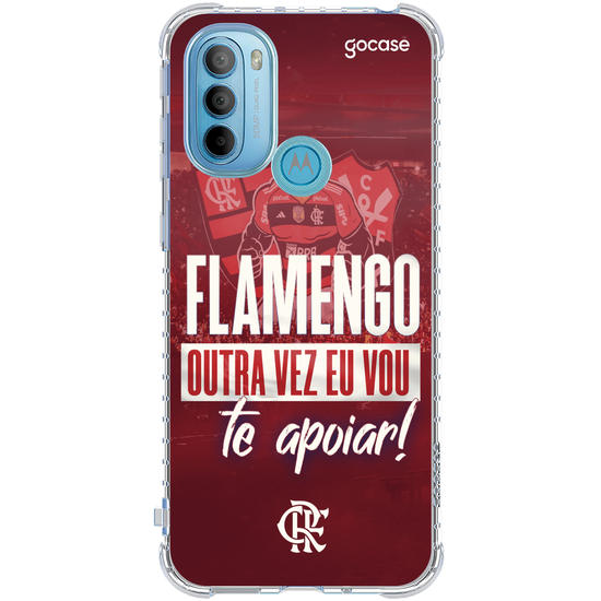Capinha para celular  Flamengo - Outra Vez Vermelho