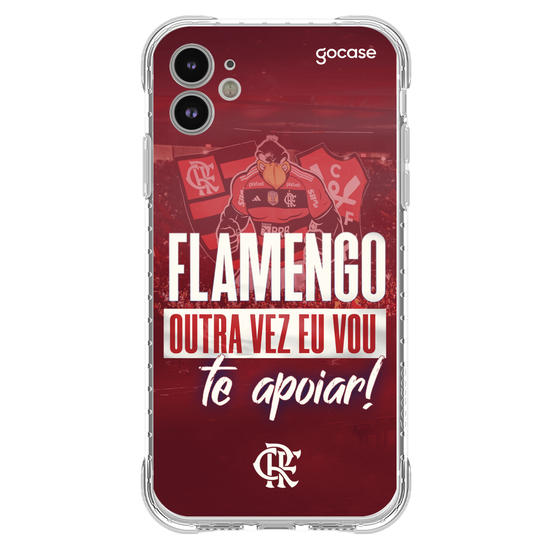 Capinha para celular  Flamengo - Outra Vez Vermelho