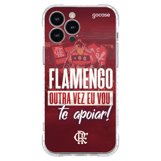 Capinha para celular  Flamengo - Outra Vez Vermelho