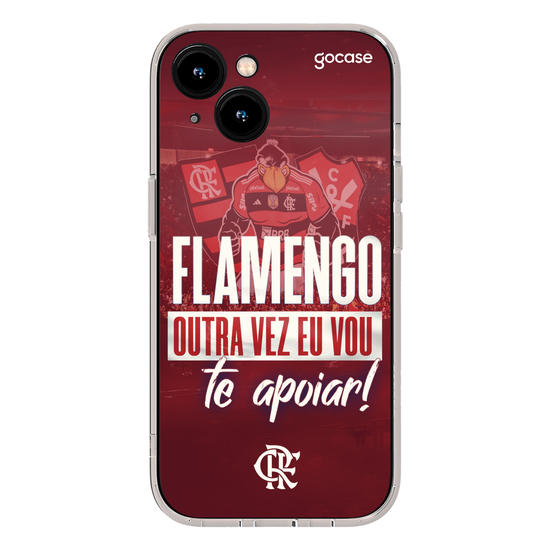 Capinha para celular  Flamengo - Outra Vez Vermelho