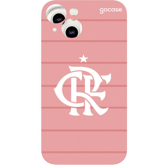 Capinha para celular Flamengo - Outubro Rosa 2021