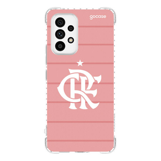 Capinha para celular Flamengo - Outubro Rosa 2021