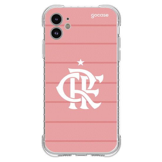 Capinha para celular Flamengo - Outubro Rosa 2021