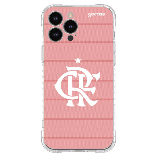 Capinha para celular Flamengo - Outubro Rosa 2021