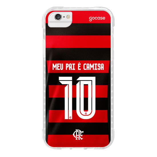 Capinha para celular  Flamengo - Pai Camisa 10