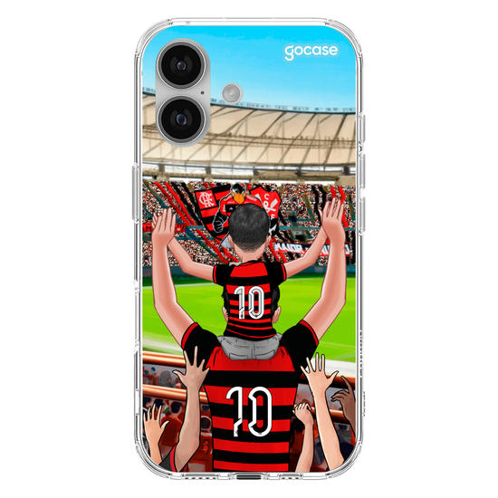 Capinha para celular Flamengo - Pai e Filho Estadio